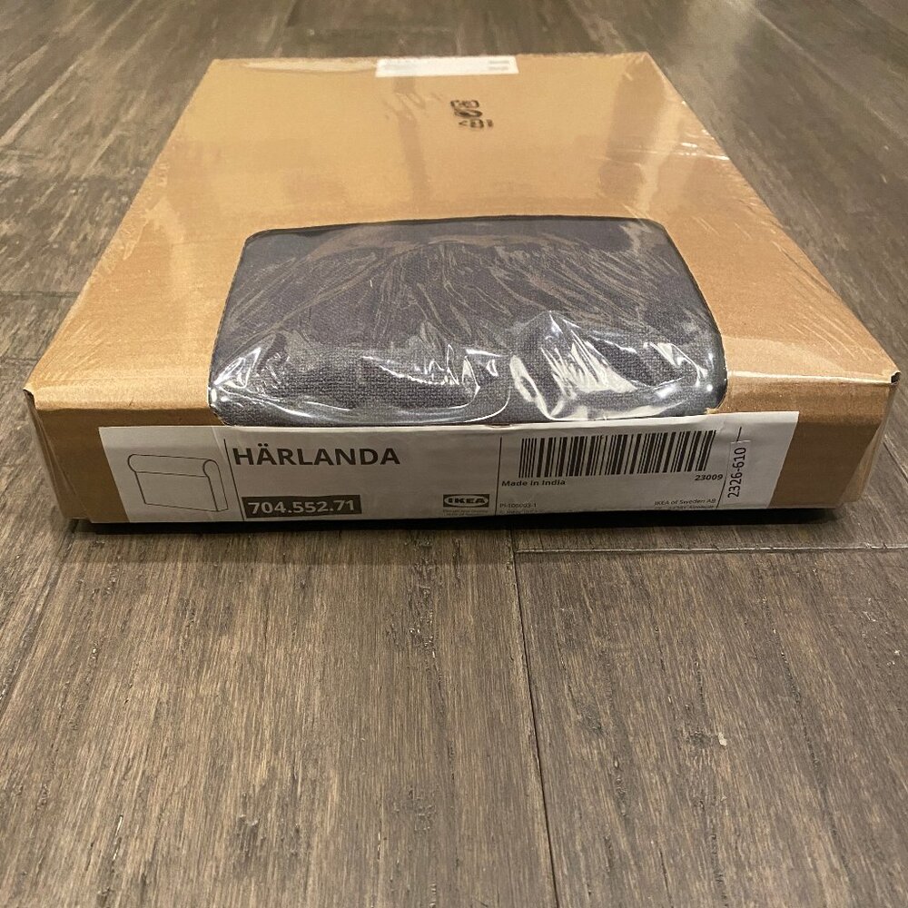 New in box ! IKEA HÄRLANDA Cover For Armrest Ljungen Medium Gray 704.552.71